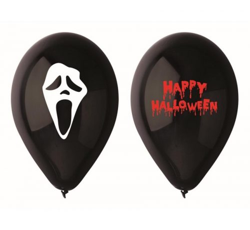 Baloane de Halloween înfricoșătoare, 5 bucăți de 12 inch (30 cm)