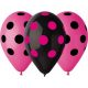 Colorat Hen Night Dots, Balon cu buline, Set de 5, 12 inch (30 cm)