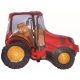 Tractor Red balon folie 94 cm