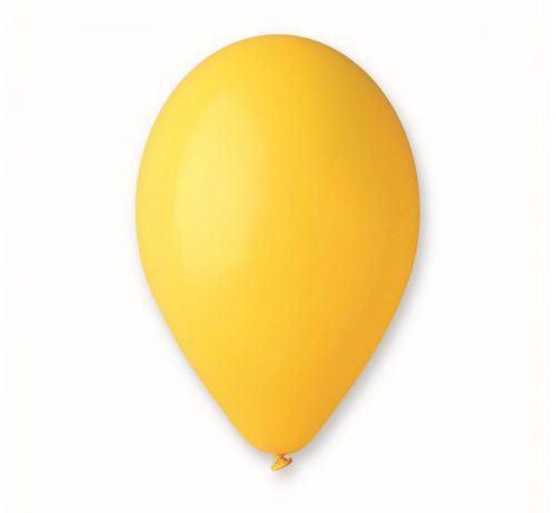 Colorat Balon galben, 10 buc, 10 inch (26 cm)