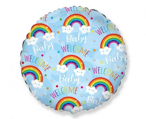 Bebe Balon din folie Welcome Blue 46 cm (WP)