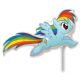 Micul meu ponei Rainbow balon din folie 36 cm (WP)