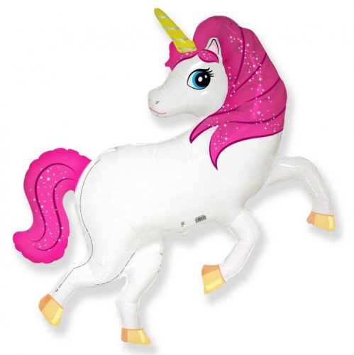 Unicorn Pink balon din folie 36 cm (WP)