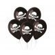 Craniu Black balon craniu 5 buc 12 inch (30 cm)