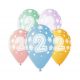 La mulți ani Star Happy Birthday 2 baloane, set de 5 bucăți 13 inch (33 cm)