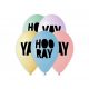 Party Balon Hooray, 5 buc. - 13 inch (33 cm)