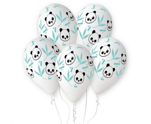 Panda & Bamboo, balon, set 5 buc 13 inch (33 cm)