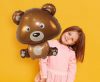 Urs Brown Teddy balon din folie 60 cm