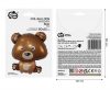 Urs Brown Teddy balon din folie 60 cm