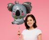 Animale Grey Balon din folie Koala 66 cm