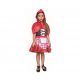 Halloween Red Hood Costum Scufița Roșie 130/140 cm