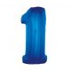 Numere B&C Blue Balon folie albastru numărul 1 92 cm