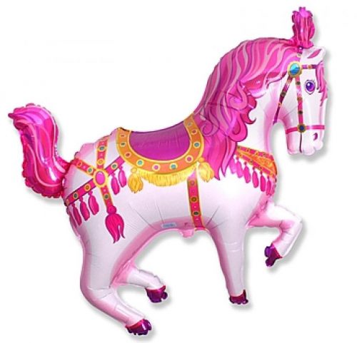 Cal Circus Pink baloane din folie 36 cm (WP)