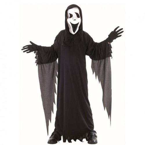 Halloween Black Costum Demon 120/130 cm