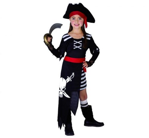 Pirat Pirate Girl, costum de fată 130/140 cm