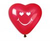 Iubire Red Hearts, balon Inimă roșie, balon 3 buc 10 inch (25 cm)