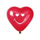 Iubire Red Hearts, balon Inimă roșie, balon 3 buc 10 inch (25 cm)