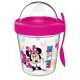 Disney Minnie  pahar pentru gustări cu capac și lingură 350 ml