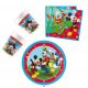 Disney Mickey  Rock the House set de petrecere 36 de piese cu farfurie de 23 cm