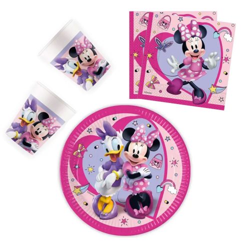 Disney Minnie  Junior set de petrecere 36 bucăți cu farfurii de 23 cm