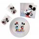 Disney Mickey  Disney 100 Set de petrecere Mickey cu 36 de piese și farfurie de 23 cm