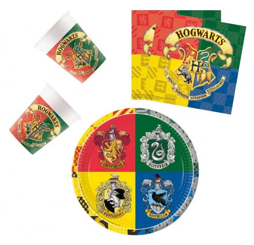 Harry Potter Hogwarts Houses set de petrecere 36 buc cu farfurie de 23 cm