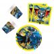 Batman Rogue Rage set de petrecere 36 buc cu farfurie de 23 cm