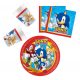 Sonic Ariciul Sega Set de petrecere Sonic ariciul, 36 bucăți cu farfurii de 23 cm