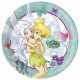 Disney Tinker Bell Fairyland farfurie de hârtie 8 buc 23 cm