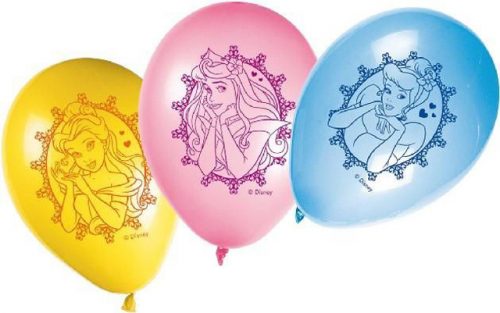 Prințesele Disney Live Your Story balon, 8 buc