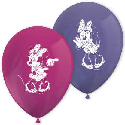 Disney Minnie Junior balon, balon 8 buc.