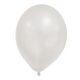 Colorat Metallic Balon pastel alb, set de 8