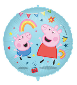 Purcelușa Peppa Messy Play balon din folie 46 cm