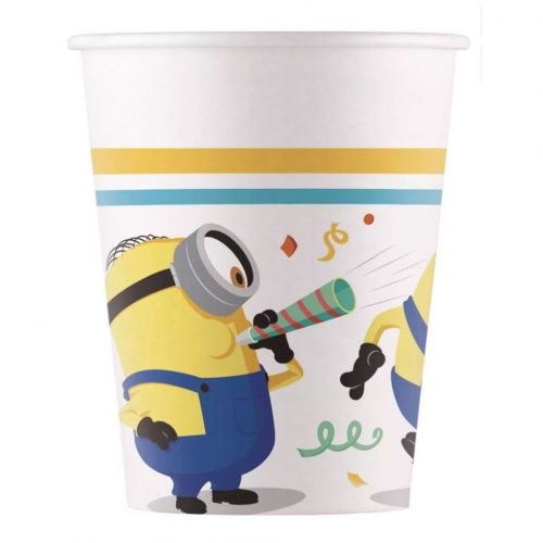 Minionii The Rise of Gru pahar de hârtie 8 buc 200 ml FSC