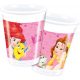 Prințesele Disney Live Your Story set de pahare din plastic 8 buc 200 ml