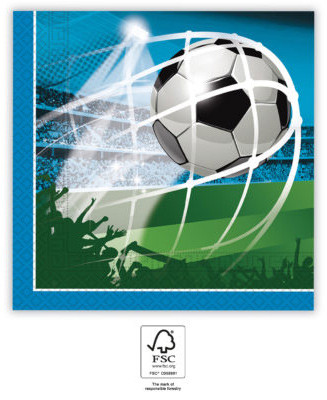 Fotbal Soccer Fans șervețel 20 buc 33x33 cm FSC