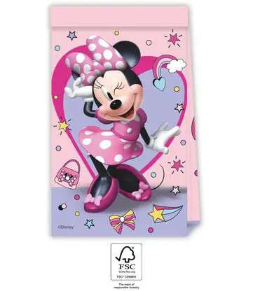 Disney Minnie  Junior pungă de hârtie 4 buc FSC