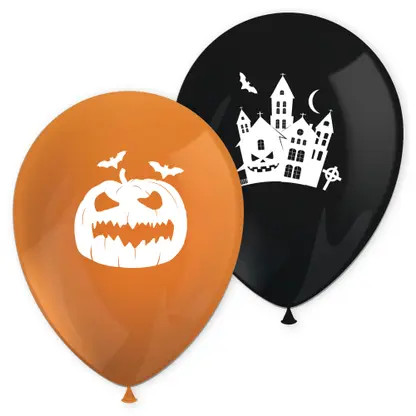 Halloween Sensations balon, 8 buc