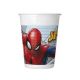 Omul Păianjen Crime Fighter pahar de plastic 8 buc 200 ml