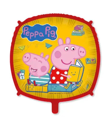 Purcelușa Peppa Messy Play balon de folie 46 cm