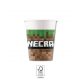 Minecraft Green pahar de hârtie 8 buc 200 ml FSC