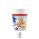 Sonic Ariciul Sega Pahare de hârtie Sonic ariciul 8 buc. 200 ml FSC