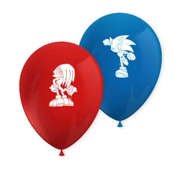 Sonic Ariciul Sega Balon Sonic Ariciul, set de 8 bucăți