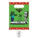 Minecraft Green set de 4 pungi de cadou din hârtie