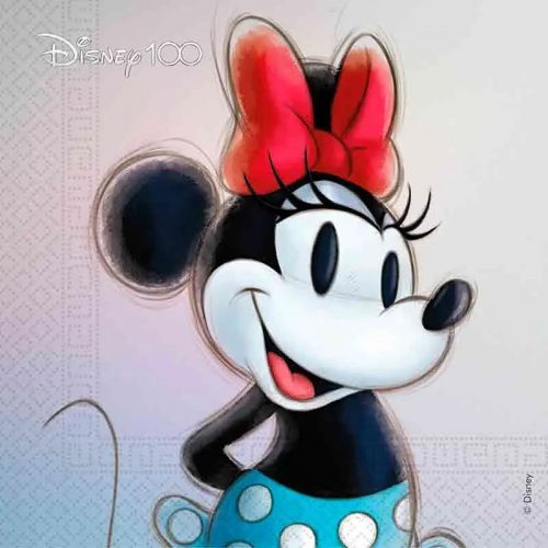 Disney Minnie  Disney 100 100 șervețele 20 buc 33x33 cm FSC