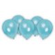 Colorat Metallic Pastel Blue Balon albastru, set de 8