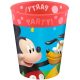 Disney Mickey  Rock the House pahar micro premium din plastic 250 ml