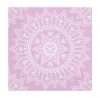 Colorat Purple White Șervețel Mandala 20 buc, 33x33 cm FSC