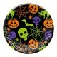 Halloween Happy farfurie de hârtie 8 buc 23 cm FSC