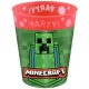 Minecraft set de pahare din plastic micro premium 4 bucăți 250 ml